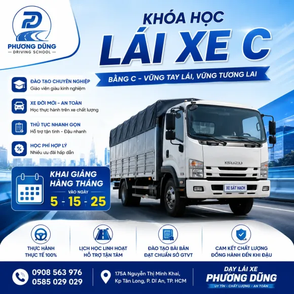 Khóa Học Lái Xe Mô Tô Hạng A1, A2